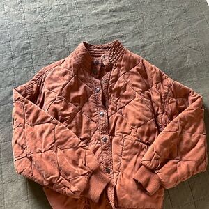Blank NYC Quilted Jacket in Rust